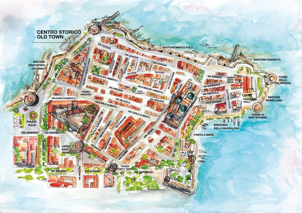 Il Convento Alghero Eksteriør billede